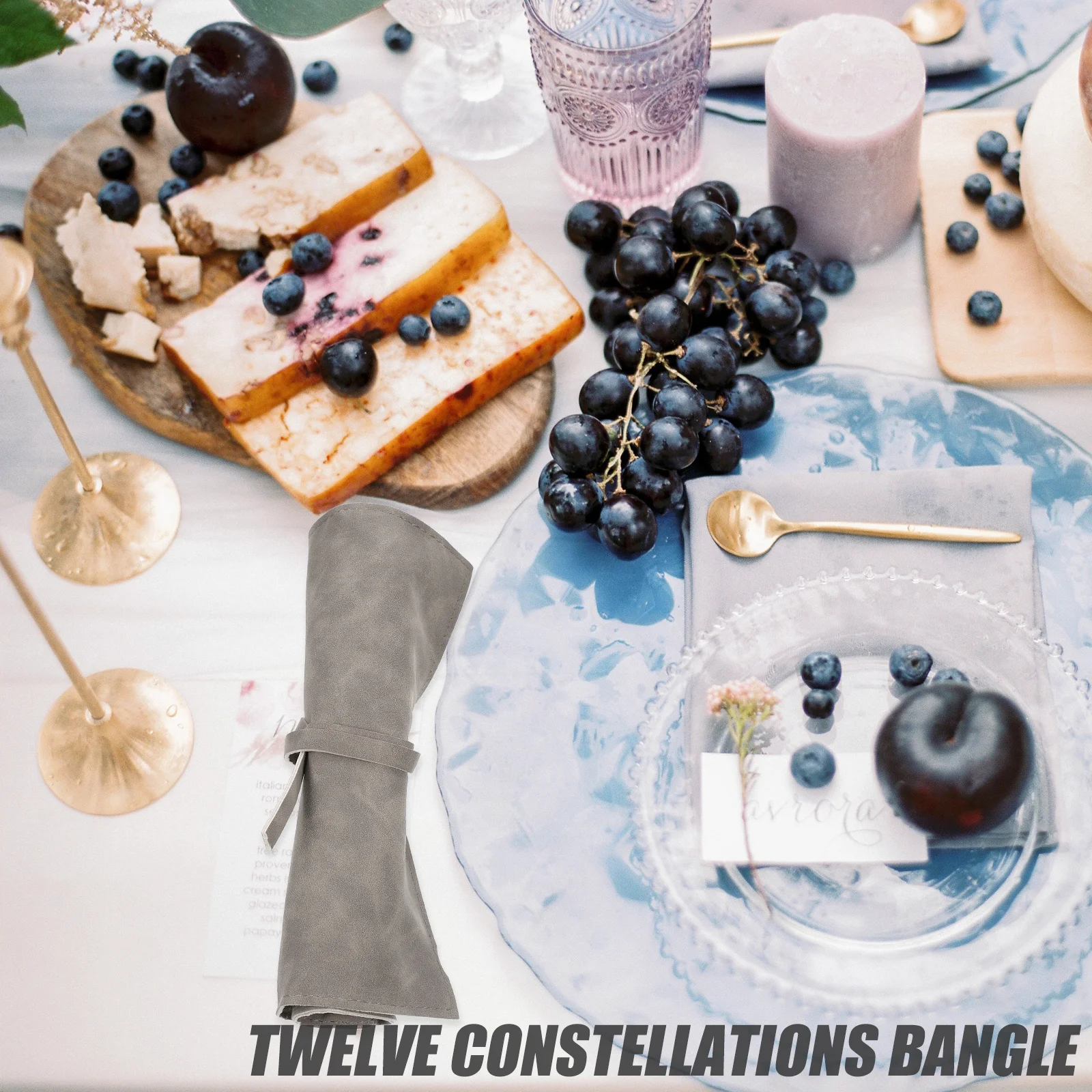 

Cutlery Storage Pouch Portable Travel Utensils Bag Outdoor Kitchen Tableware Organizer Dustproof Waterproof Tool Holder