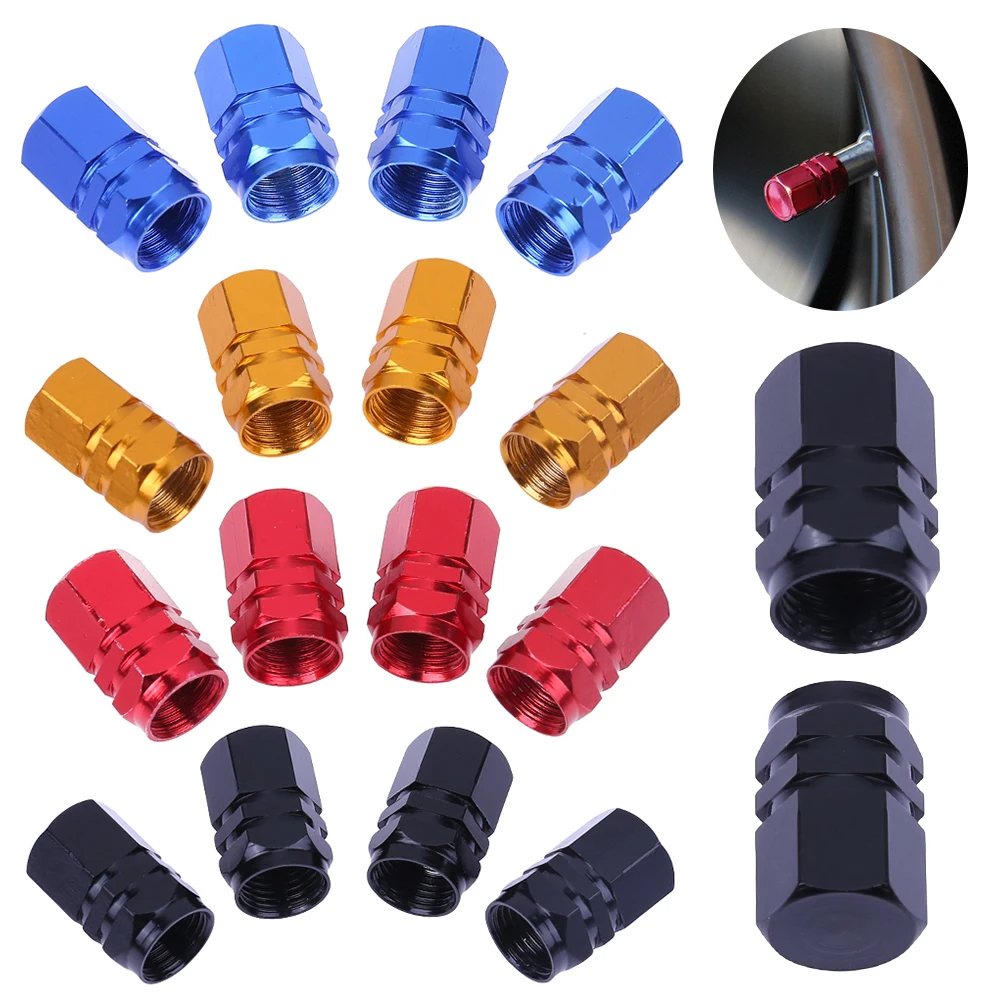 20/4pcs New Aluminum Alloy Car Wheel Tire Valve Air Caps Stem Covers Car Dustproof Caps Tire Wheel Stem Air Valve Caps