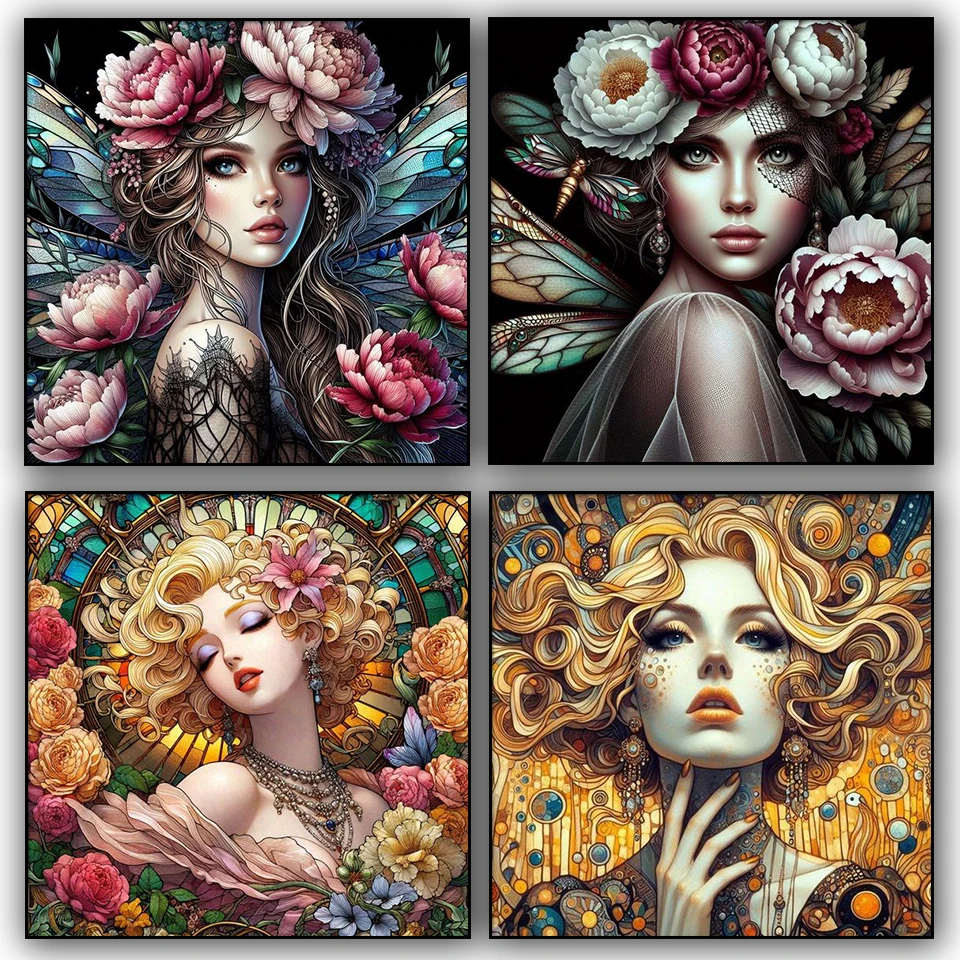 pretty woman Diy Diamond Painting New 2025 Diamond Mosaic Kits for Adults 5D Diamond Art Kits Full Diamond Mosaic Home Decor