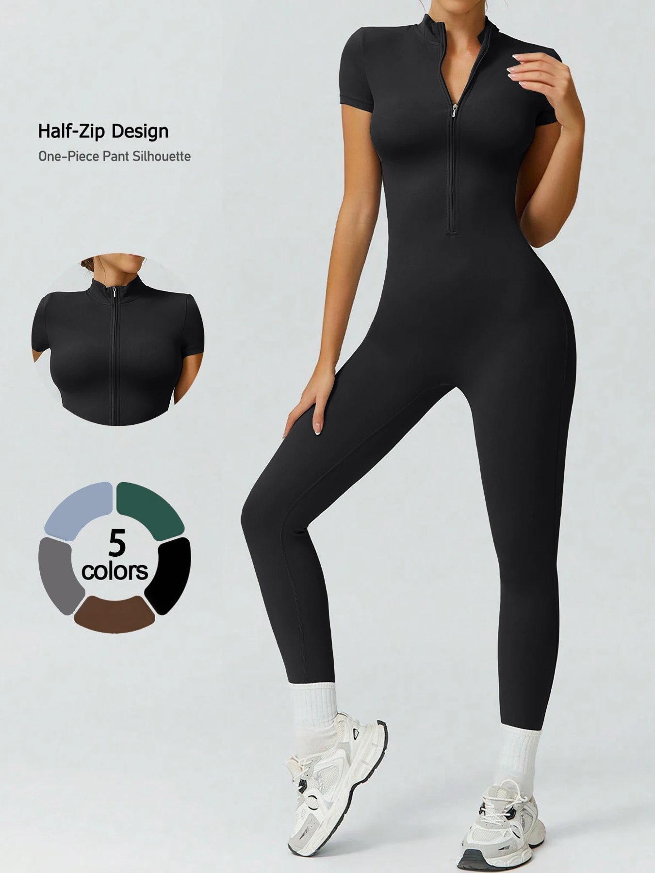 New Yoga Clothes Suit Workout Sports Set Women Bodysuits Gym Set Women Training Siamese Fitness Jumpsuit Female Sportswear