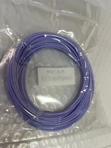 Imagen 2 del producto Glow PLA 1,75 MM 30G 10 metros filamento de impresión 3D bolígrafo 3D brillante que absorbe la luz solar u rayos ultravioleta