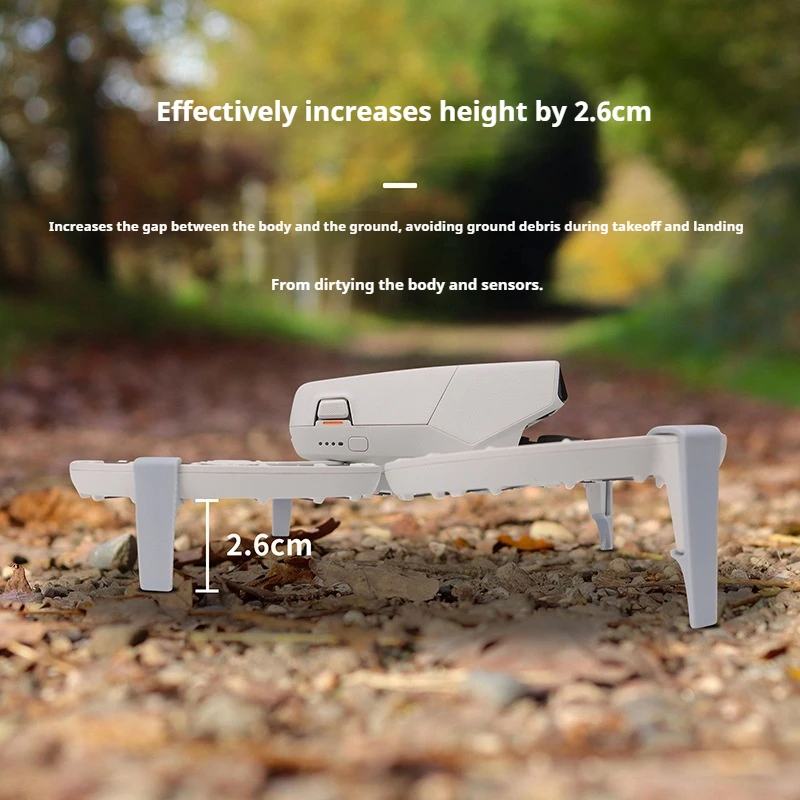 لطائرة DJI Flip Drone قابلة للطي لتعزيز الارتفاع لتمديد الساق لحماية الهبوط، ملحقات مضادة للخدش ومضادة للتآكل