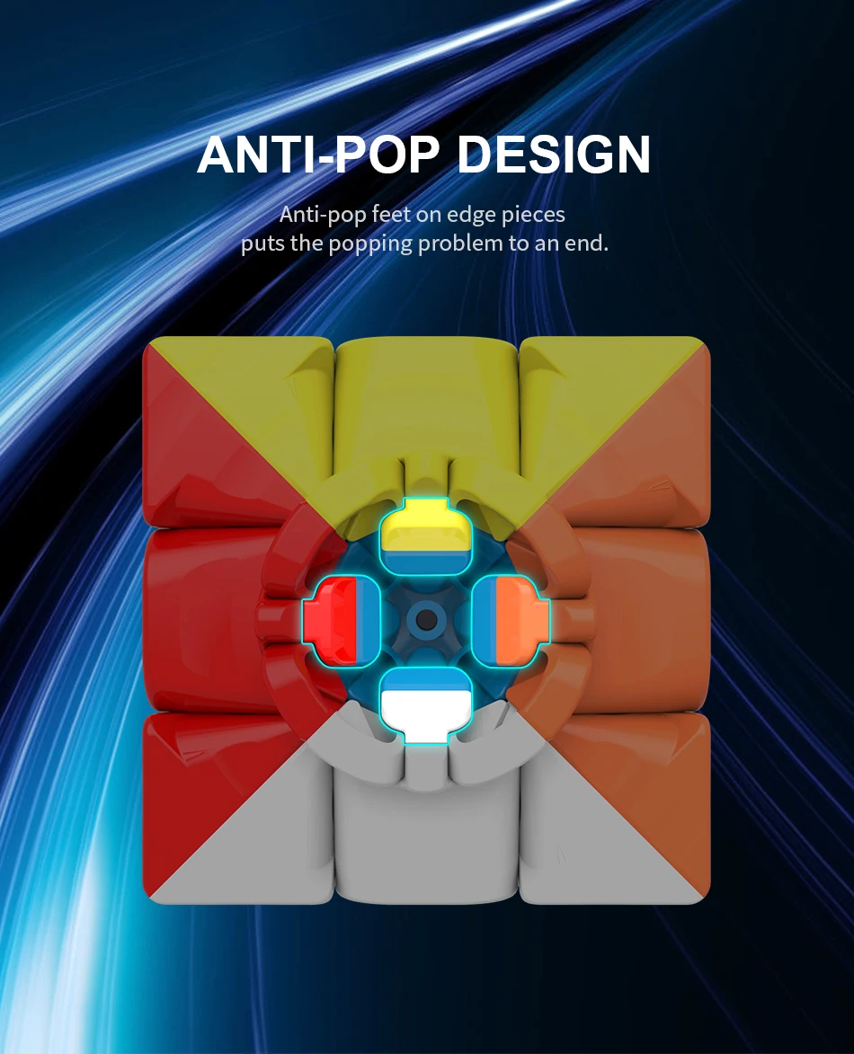 Moyu meilong-マジックキューブ,3x3パズル,プロのフィジェット,マジックパズル