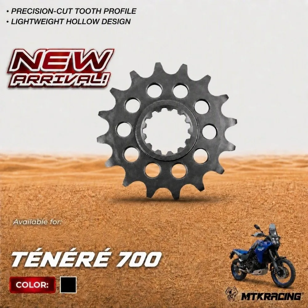 Front Sprocket for YAMAHA YZF R1 R7 FJ FZ MT 07 09 10 TDM XSR 900 Tracer 9 GT+ Tenere 700 7 FZ8 Nikken XTZ690 MTN 1000 MTT 890