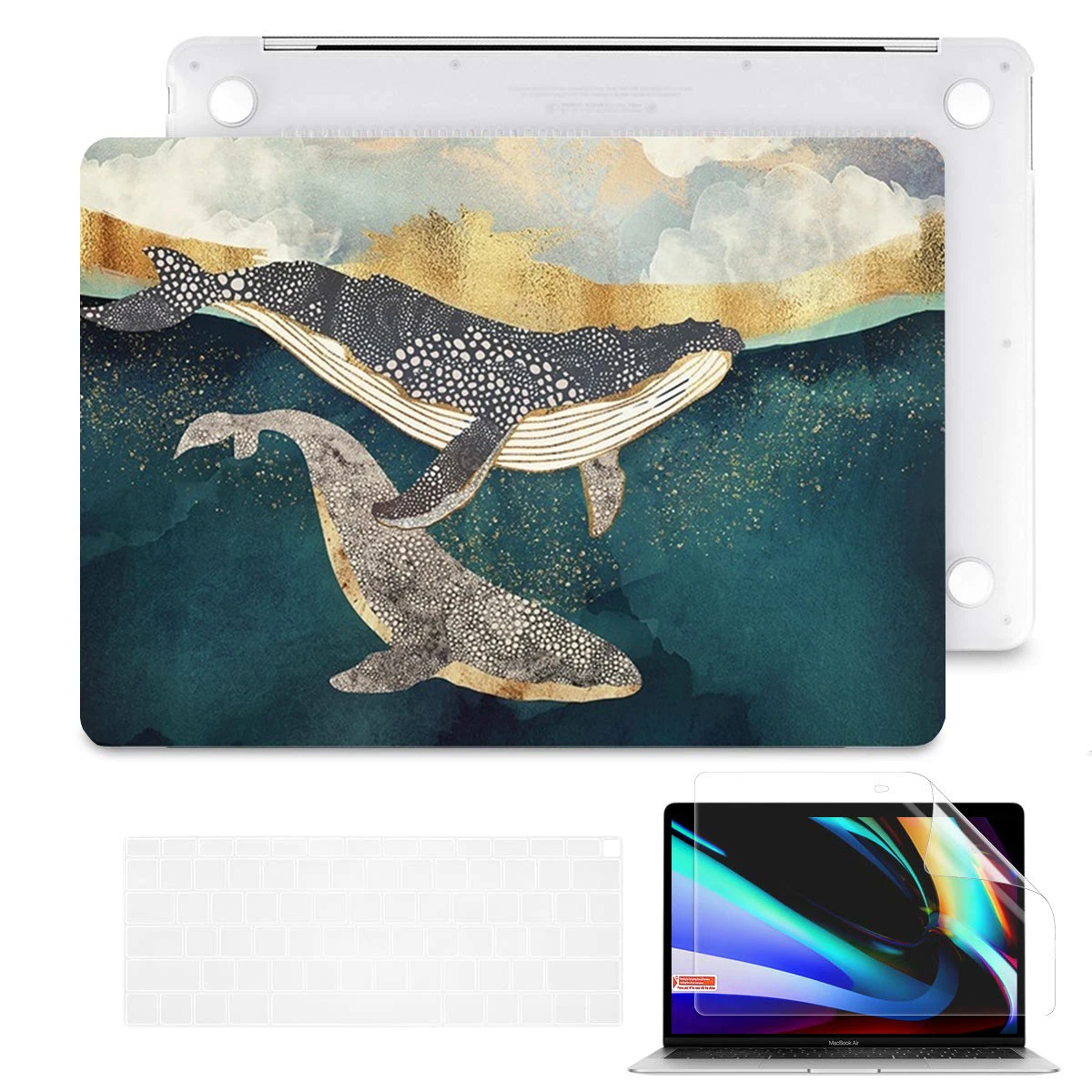 Laptop Cases for Macbook Air Pro 13 16  Air 13 A2179 A2337 2020 M1 Cover Pro 13.3 16 inch A2338 2023 M2 Air 15.3 A2941 Fundas