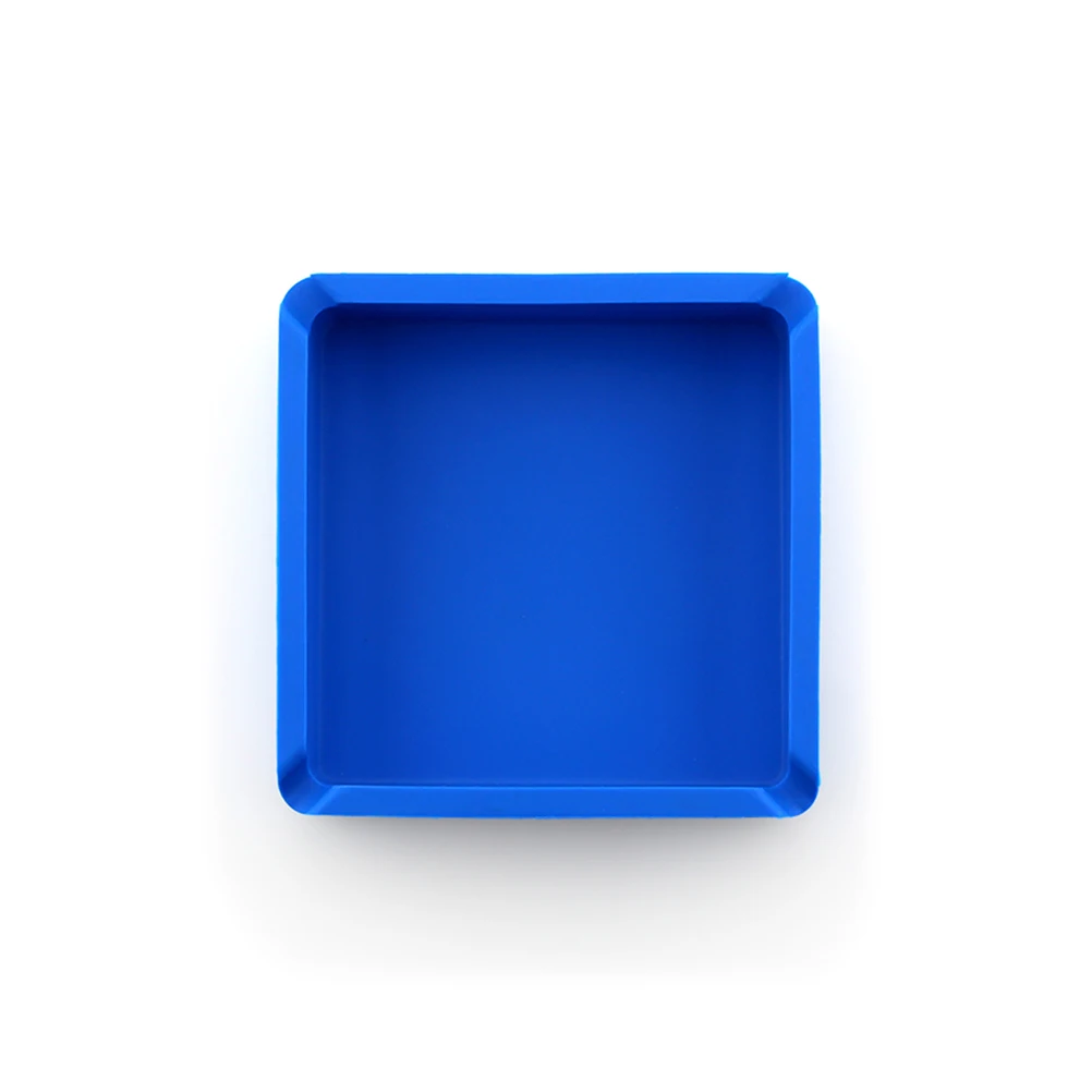 

Silicone Ashtray Heat Resistant Eco Friendly Easy Clean Home Gift Living Room Bedroom Decor Square Outdoor Ashtrays Smoke Holder