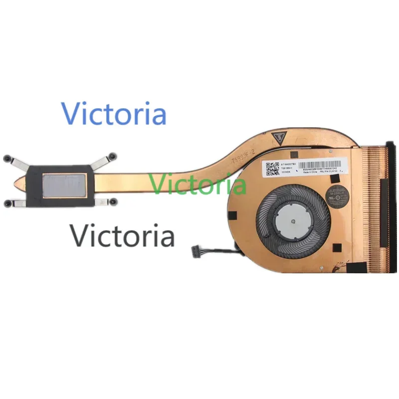 ใหม่ Original Uma CPU Cooling Cooler พัดลมฮีทซิงค์สําหรับ Lenovo ThinkPad l480 L490 l580 l590 fr01lw143 01lw144 02dm005 02dm006