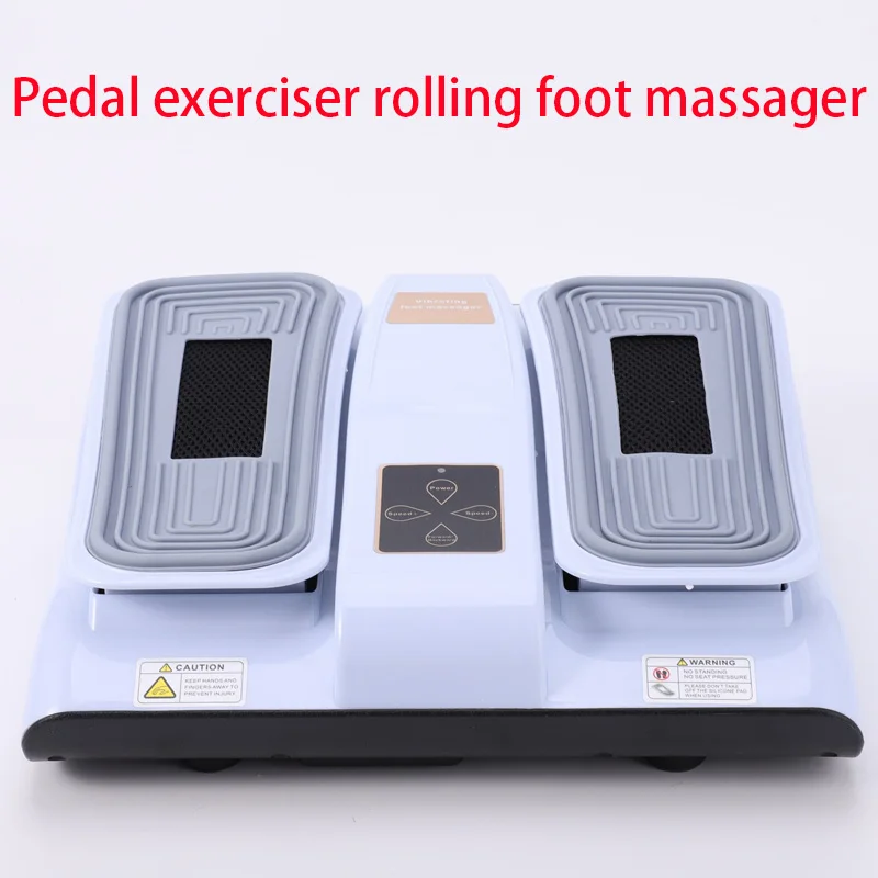 Pedal Exerciser Rolling Foot Massager Fitness Leg Foot Vibrator Lower Limb Training Home Foot Massager Leg Blood Circulation