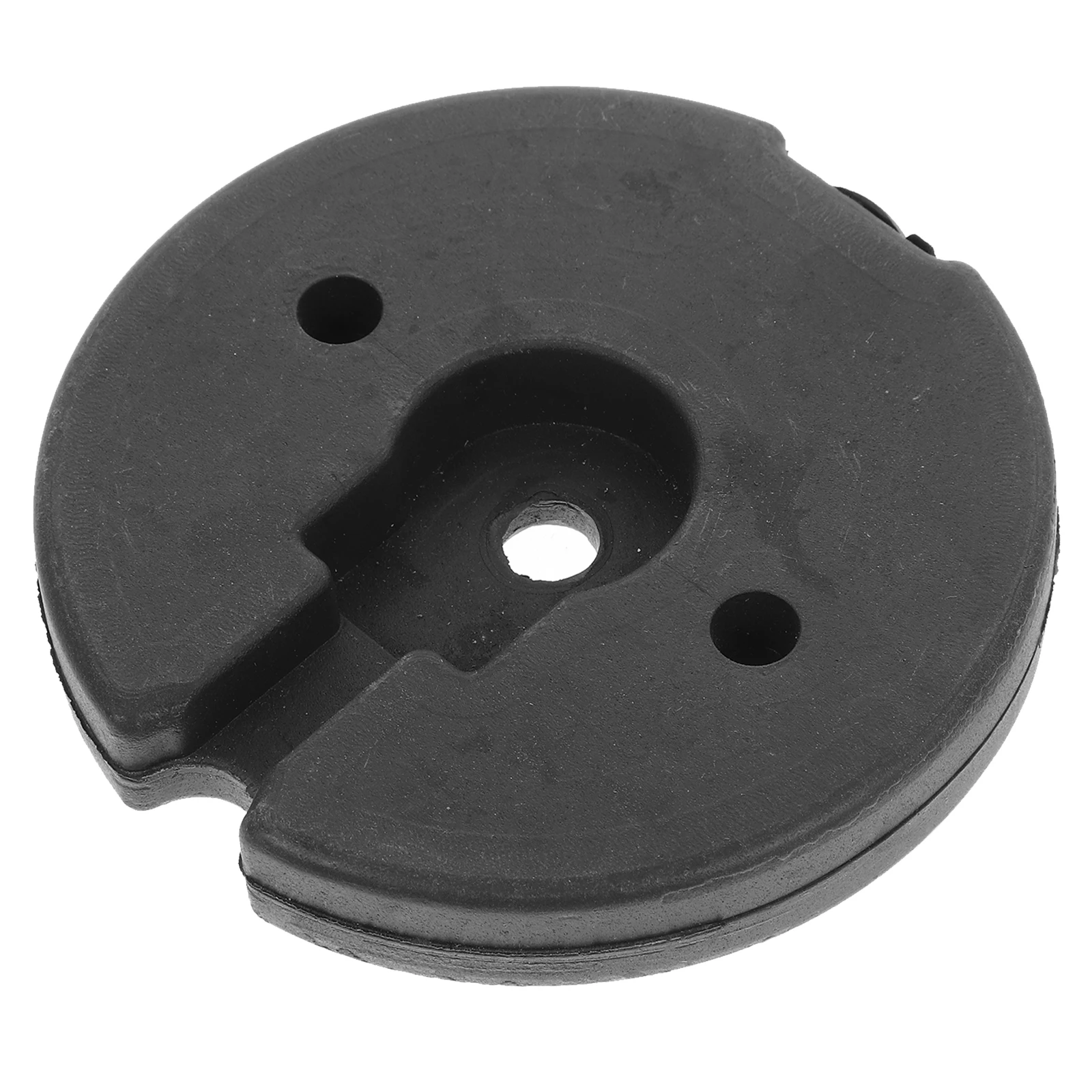 

Sturdy Iron Lamp Base Weighted Table Floor Light Holder Round Metal Chassis For Nightstand Home Office Use