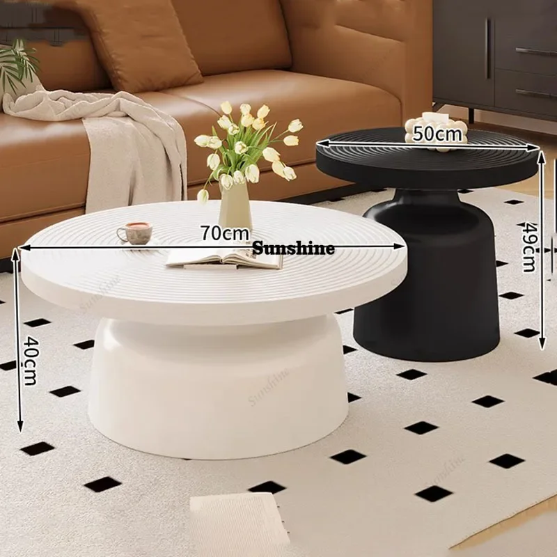 

Modern Nordic Coffee Table Premium Aesthetic Elegant Luxury Side Table Simple Design Hospitality Tables Living Room Furniture F