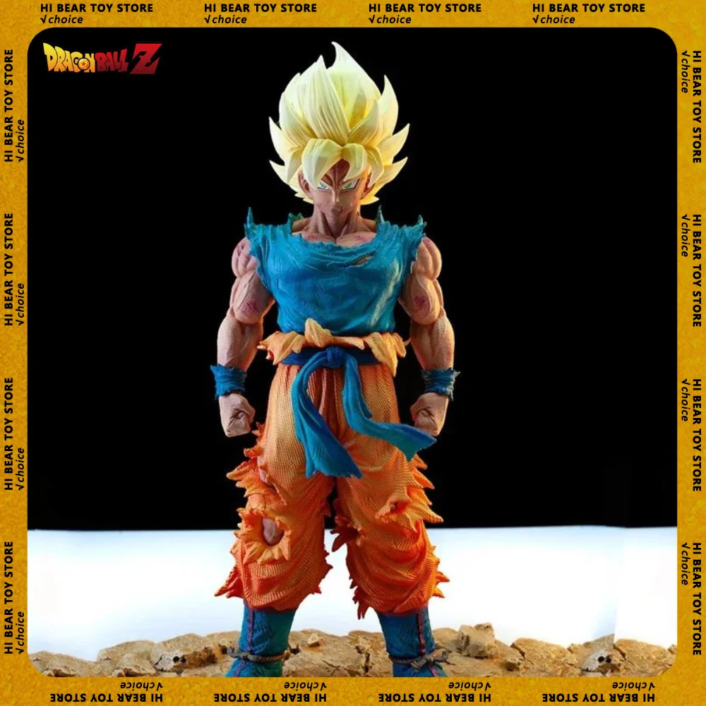 28cm Dragon Ball Anime Figure Vf Son Goku Action Figurine First Generation Super Saiyan Goku Model Collection Dbz Goku Doll Toy