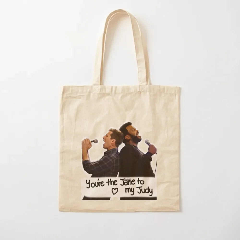 

jake peralta and doug judy You're the Jake to my Judy Brooklyn 99 Tote Bag Big bag personalized custom