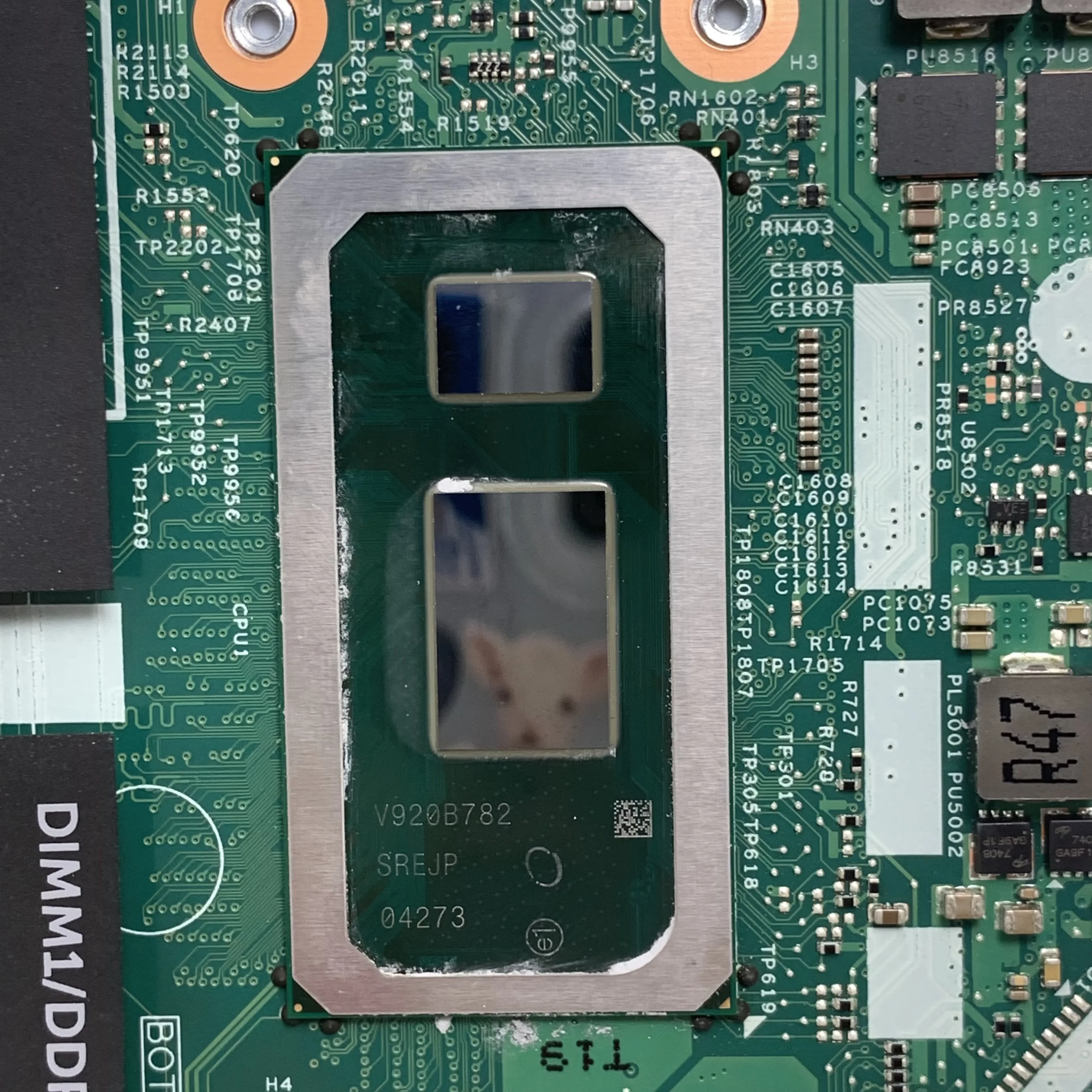 Per Dell 14 5480 5580 Scheda Madre Del Computer Portatile 17859-1 CN-04712Y 04712Y 4712Y W/SREJP I7-8565U CPU N16S-GTR-S-A2 940MX Testato Al 100%