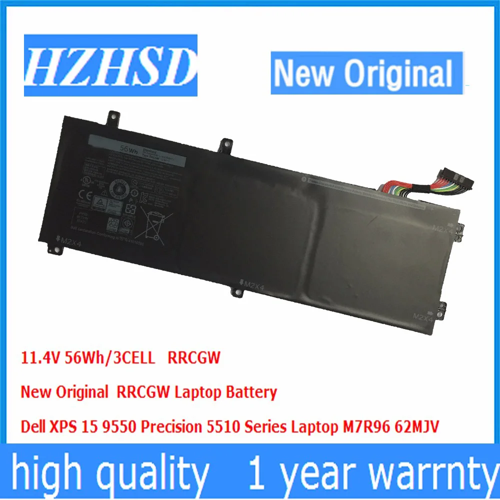 

11.4V 56Wh/3CELL RRCGW New Original RRCGW Laptop Battery FOR Dell XPS 15 9550 Precision 5510 M7R96 62MJV