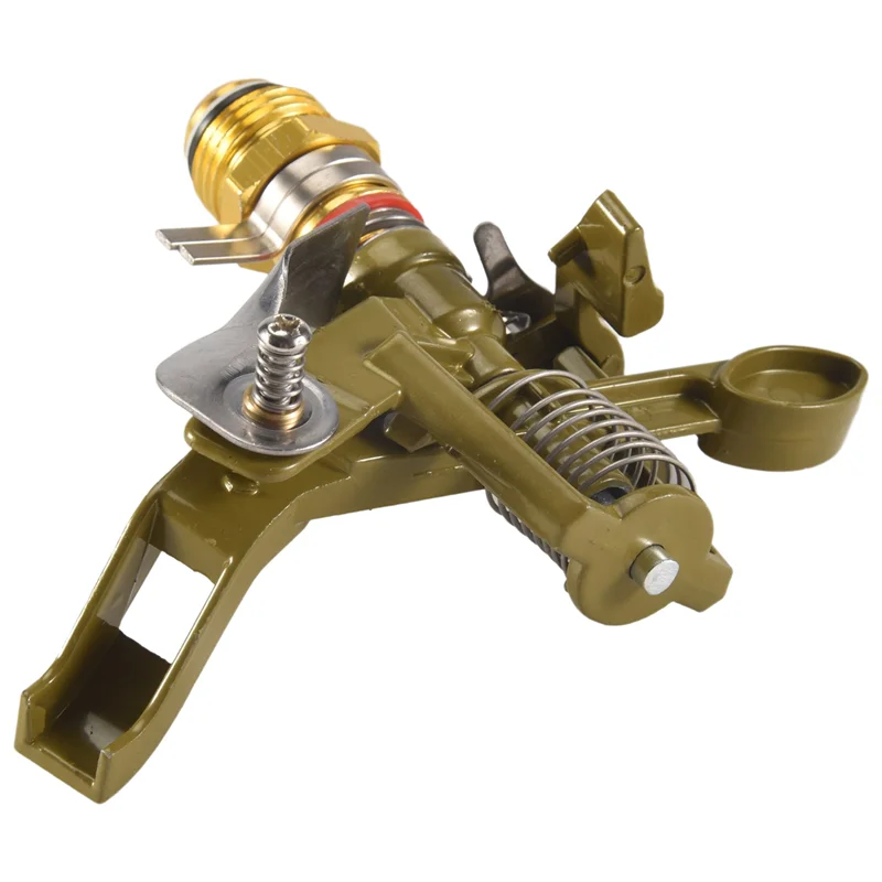 

4Pcs 1/2 Inch Heavy Duty Impact Sprinkler Head Perfect For Watering Large Gardens Hose End Sprinklers Watering Tools