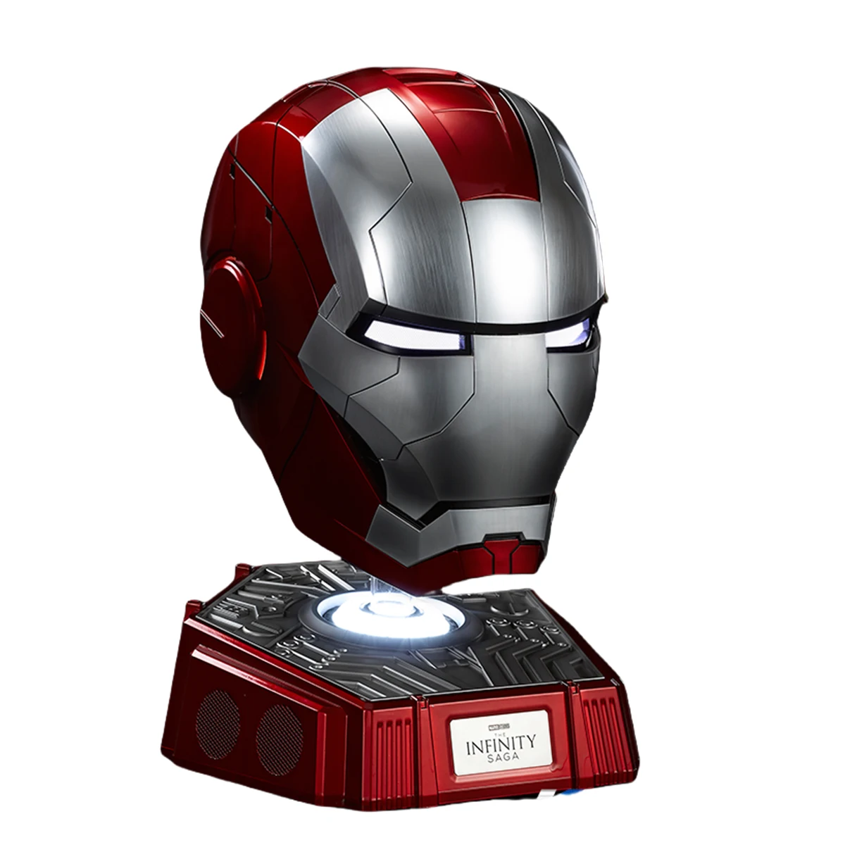 

HiPlay Killerbody 1:1 Collectible Iron Man MK5 Helmet Wearable Mask with double-layer water plating brushes