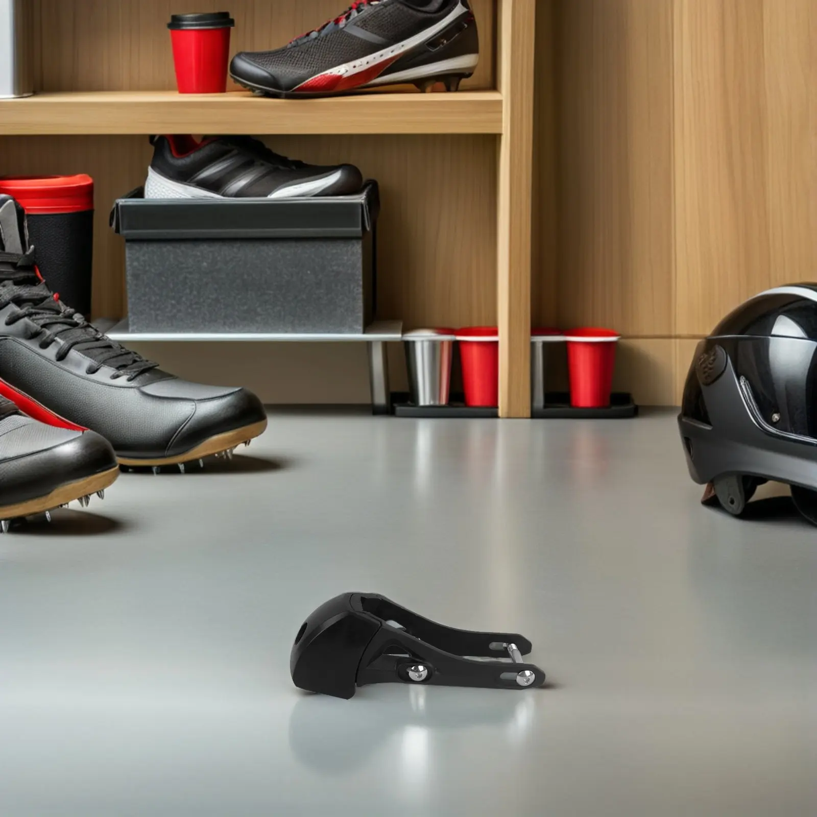 

Pulley Brake Frame Pads for Inline Roller Skate Stopper Accessories Durable Plastic Smooth Surface Long Service Life Skate Shoe