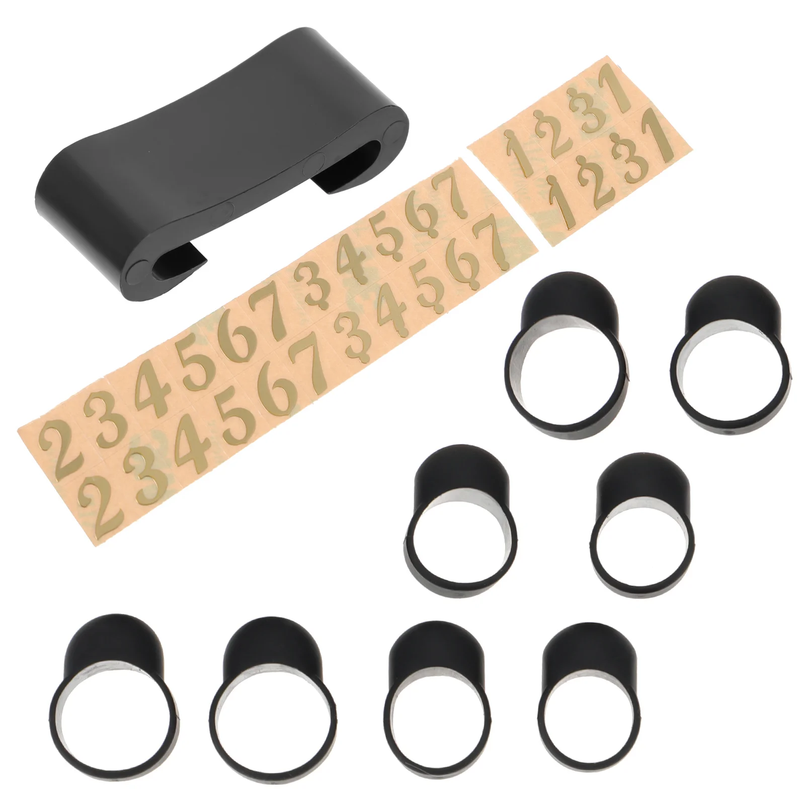 

1Set Anti-Slip Tongue Drum Finger Sleeves Silicone Durable Long-Lasting Percussion Instrument Accessories Note Stickers