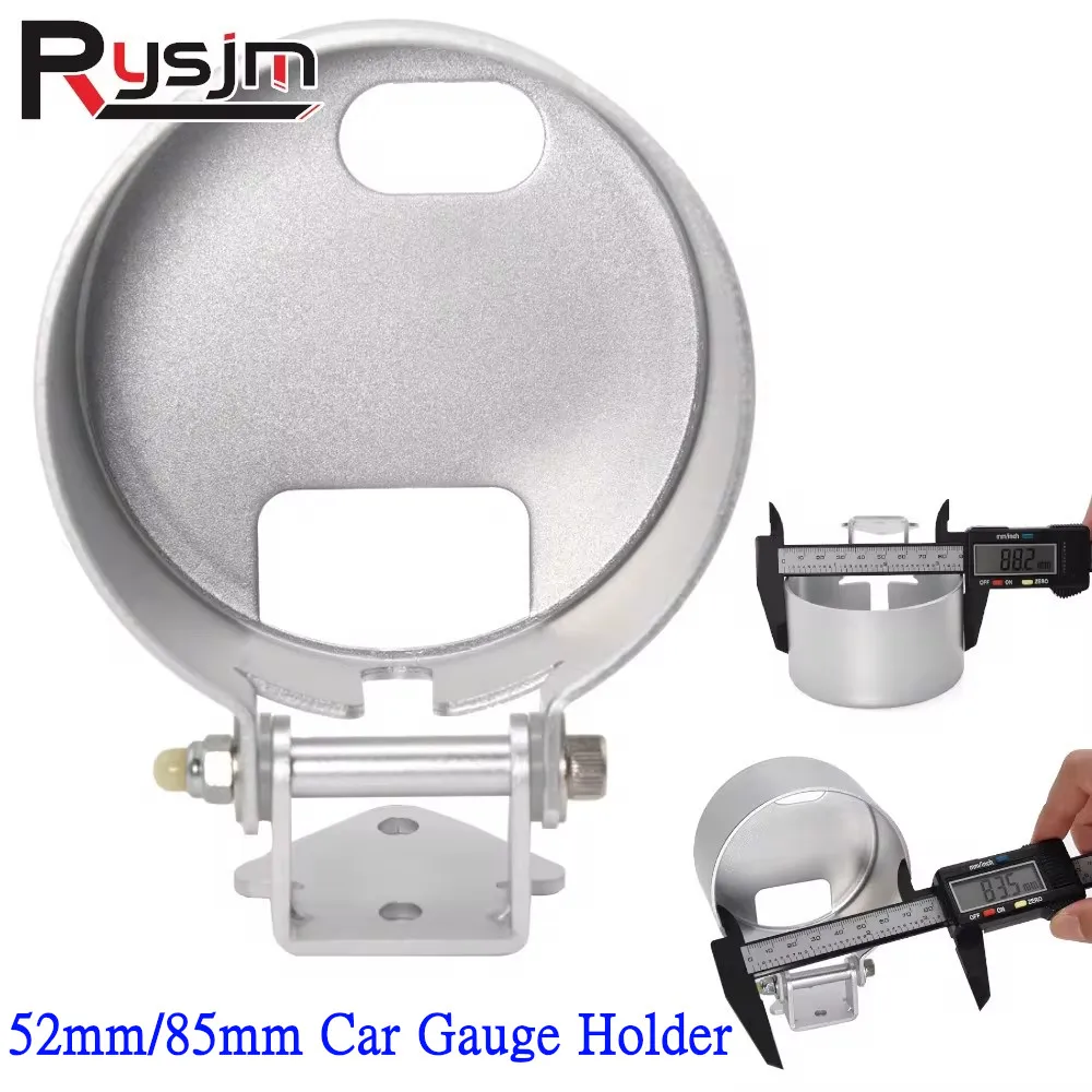 HD 52mm / 85mm Car Gauge Holder Car Meter Pod Universal for Auto Gauge Bracket 52mm Gauges Aluminum Boat Gauge Brack