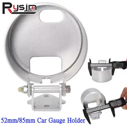 HD 52mm / 85mm Car Gauge Holder Car Meter Pod Universal for Auto Gauge Bracket 52mm Gauges Aluminum Boat Gauge Brack