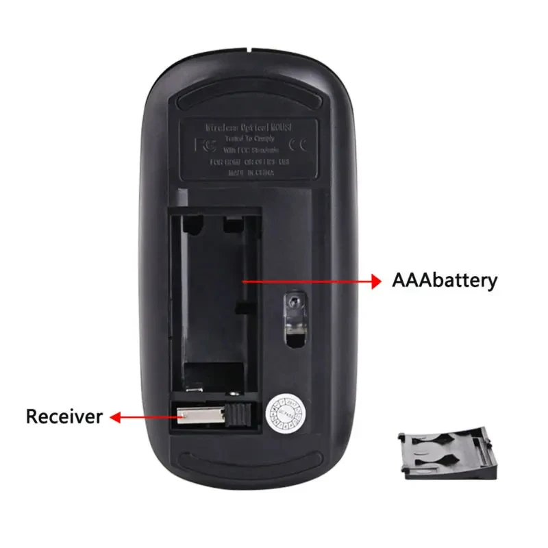 Everycom 2.4GHz Wireless Mouse Remote Control for Projector Computer TV Box Xbox360 High Quality