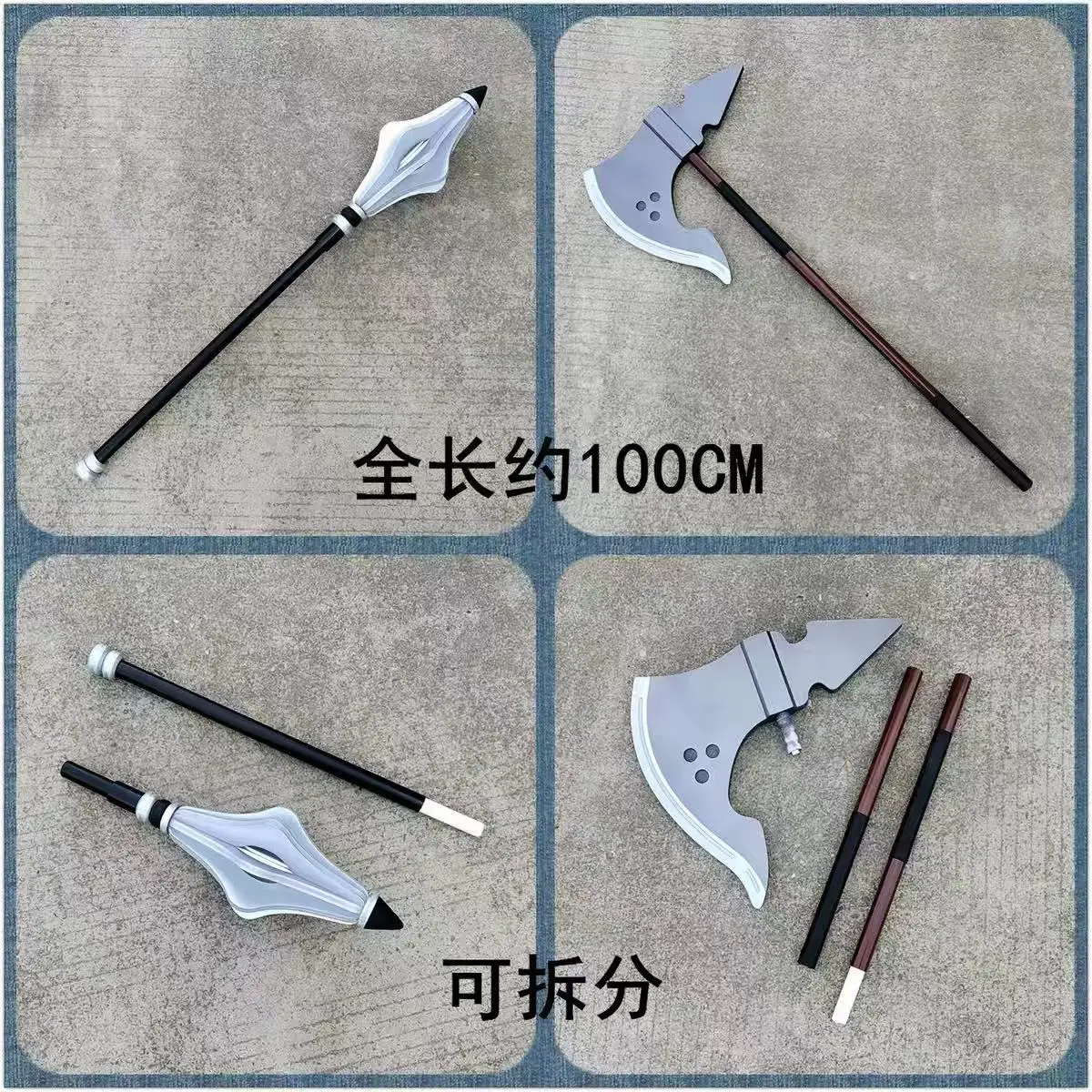 Angelica Cos Long Hammer Axe Weapons Game Library Of Ruina Cosplay Prop Halloween Christmas Fancy Party Costume Accessories