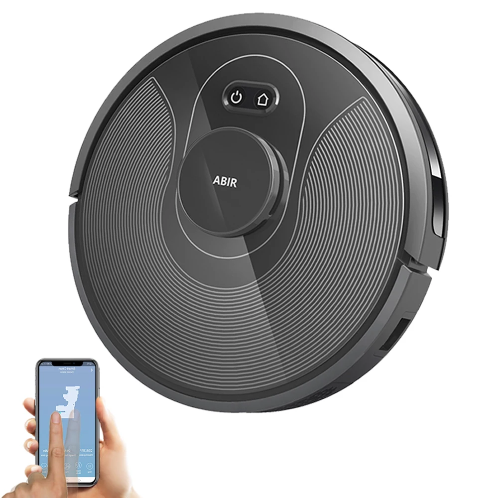 Wet And Dry Robot Vacuum Cleaner Automatic Household Cleaner With Battery Power Bagless Option