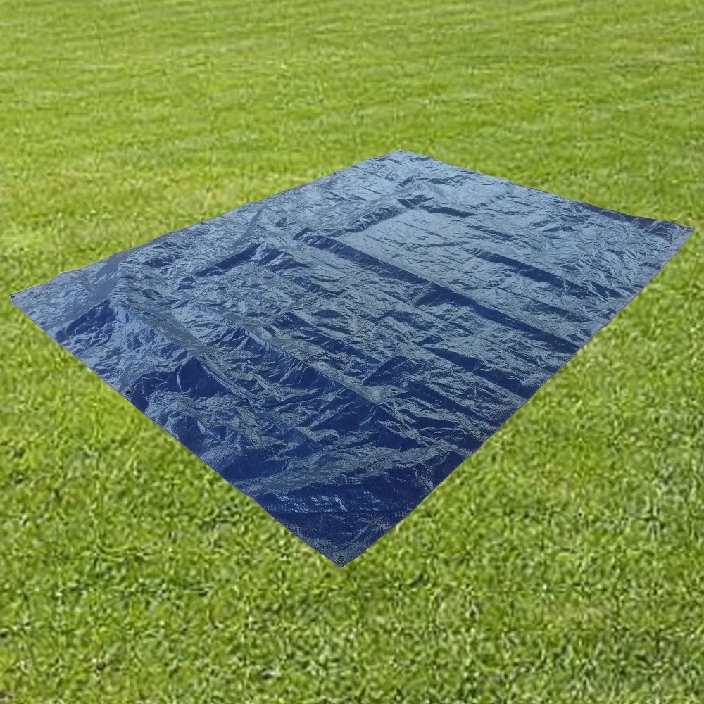 Medium Duty Tarpaulin 6 Feet by 8 Feet Waterproof PE Material Cover for Outdoor Camping Truck Caravan Boat view 4