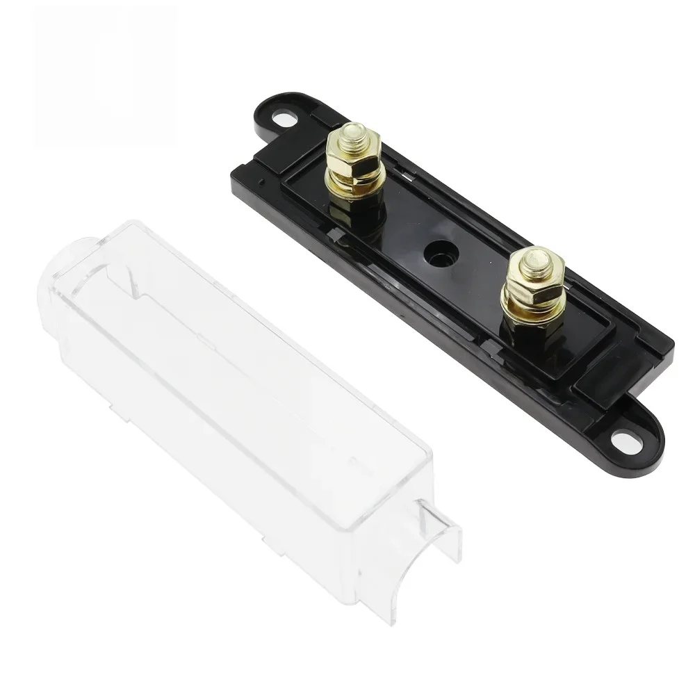 1 Set ANL Fuse Holder Bolt-on Fuse Automotive Fuse Holders Fusible Link With Fuse 40A 60A 80A 100A 200A 250A 300A Fuses AMP view 3