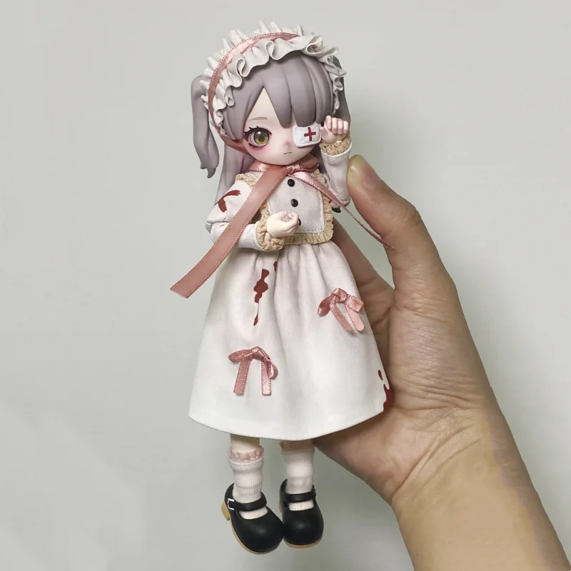 

Nyssa Presale Blind Box Eerie Nightmare Series 1/12 BJD Gothic Anime Figure with Movable Joints PVC Garage Kit Toy