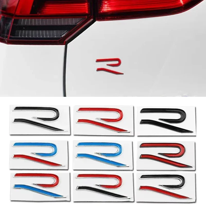 

Metal Car Decals for Volkswagen VW R Line Golf 8 Beetle Scirocco Passat Sharan Tiguan Jetta Trunk Sticker Fender Side Badge