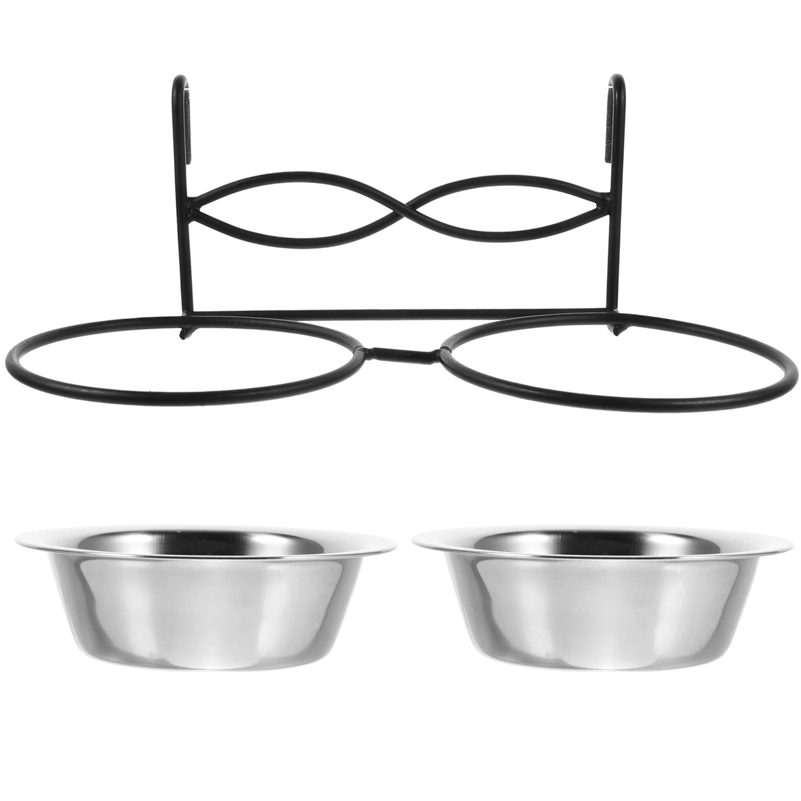 

Stainless Steel Bird Bowl Feeder Large Capacity for Cage Easy to Clean Hanging Design Parrot Food Cup Water Holder