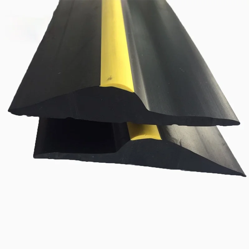Tira de sellado de goma de PVC para puerta de garaje, burlete inferior de Puerta eléctrica, burlete de parachoques con sello de ruido y agua, 3,5 M