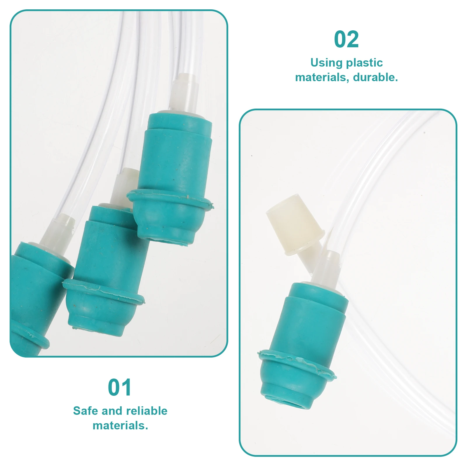 

5pcs Extension Tubes 40cm Transparent Accessories for Electric Cupping Machine Vacuum Hose Glass Cupping Lines Suction Cups