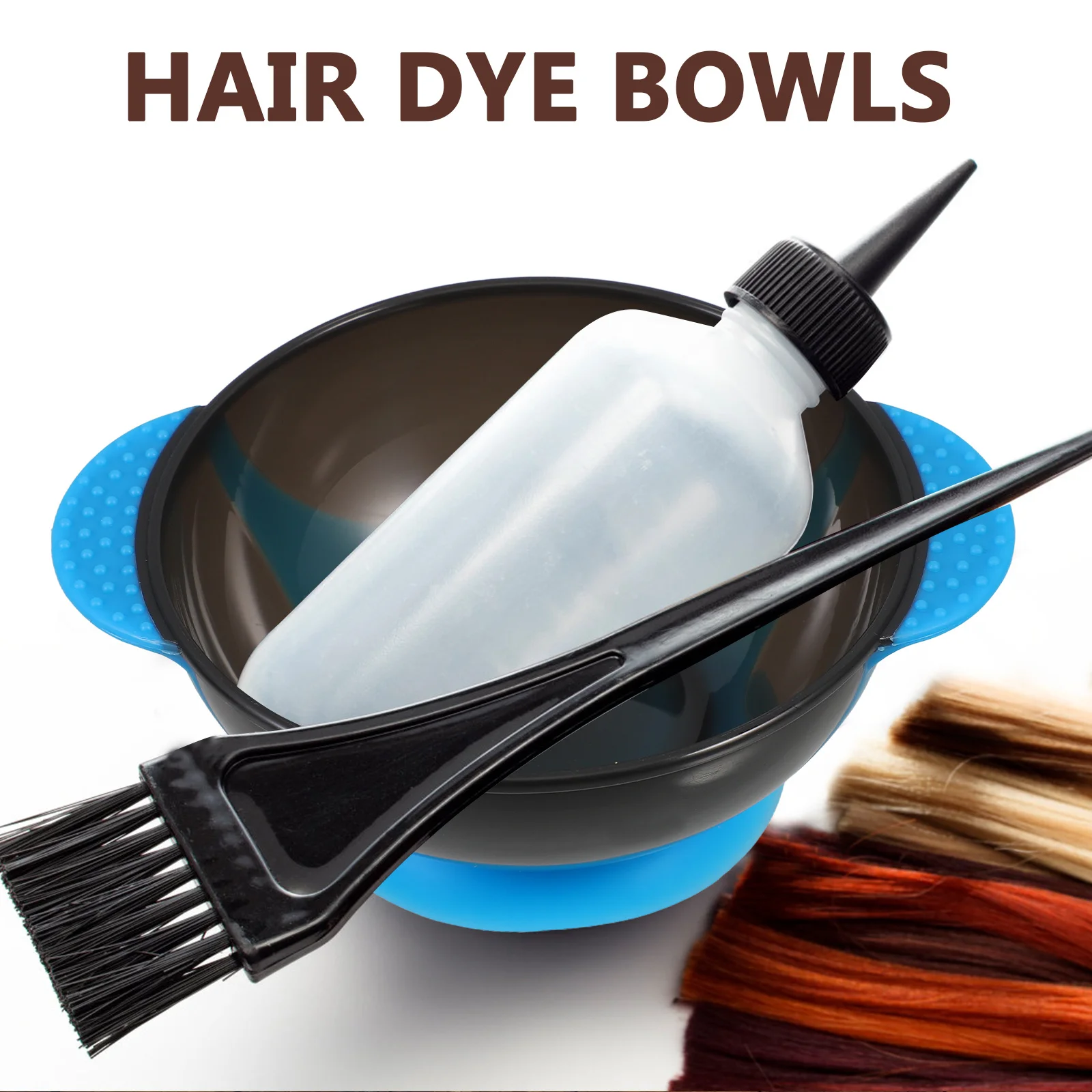 

1 шт., чаша для краски для волос, чаша для тонирования, пластиковая прочная многоразовая чаша для салона, парикмахерских, дома, инструмент для окрашивания волос «сделай сам»