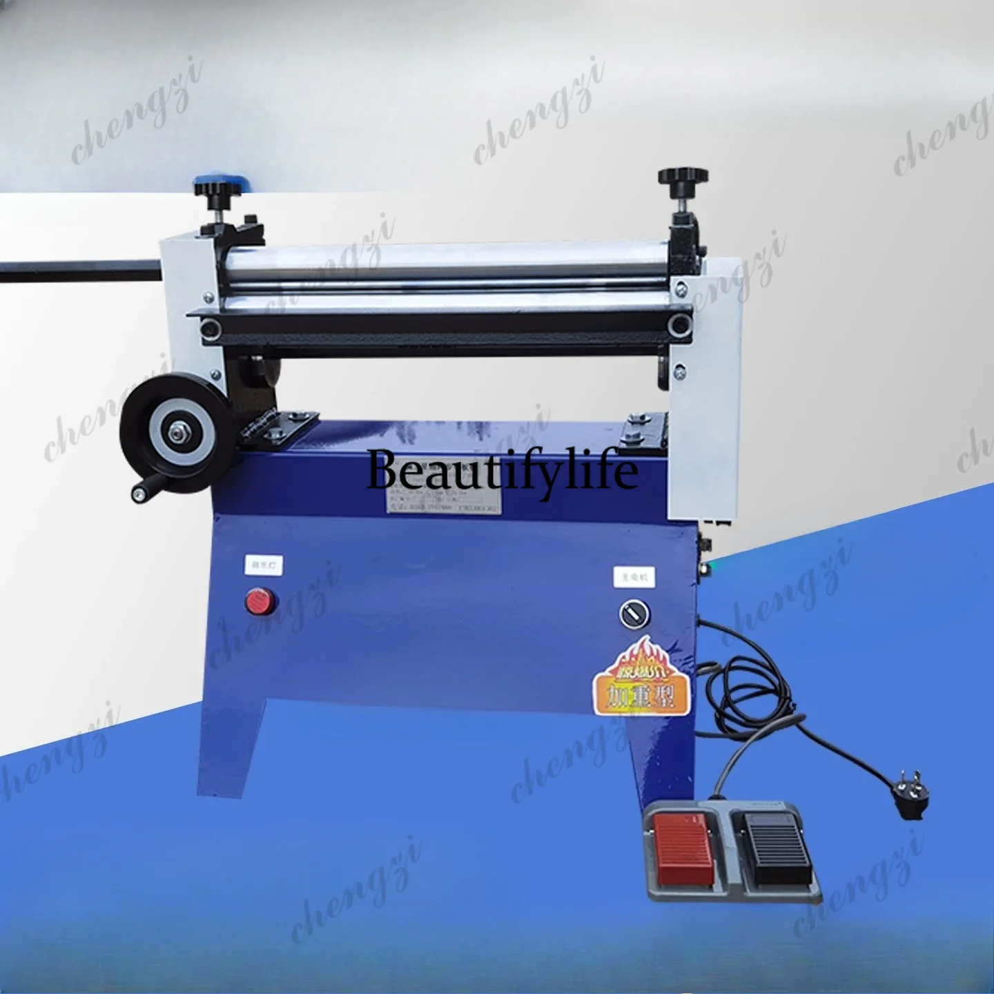 

SS81 Rolling Machine Small Electric Rolling Machine Thin Plate White Iron Sheet Stainless Steel Solid Shaft Rolling Machine