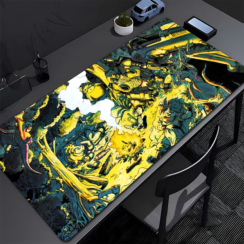 Mouse Pad Laptop Retro Game C-chrono Trigger HD Print Mousepad Anime Extended Keyboard Pad PC Gaming Accessories Desk Mouse Mat
