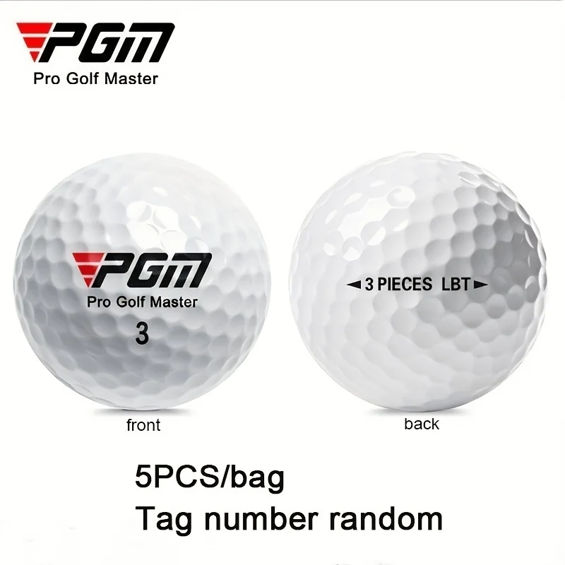 pgm-5-piece-golf-competition-balls-three-layer-construction-the-ball-number-will-be-randomly-assigned