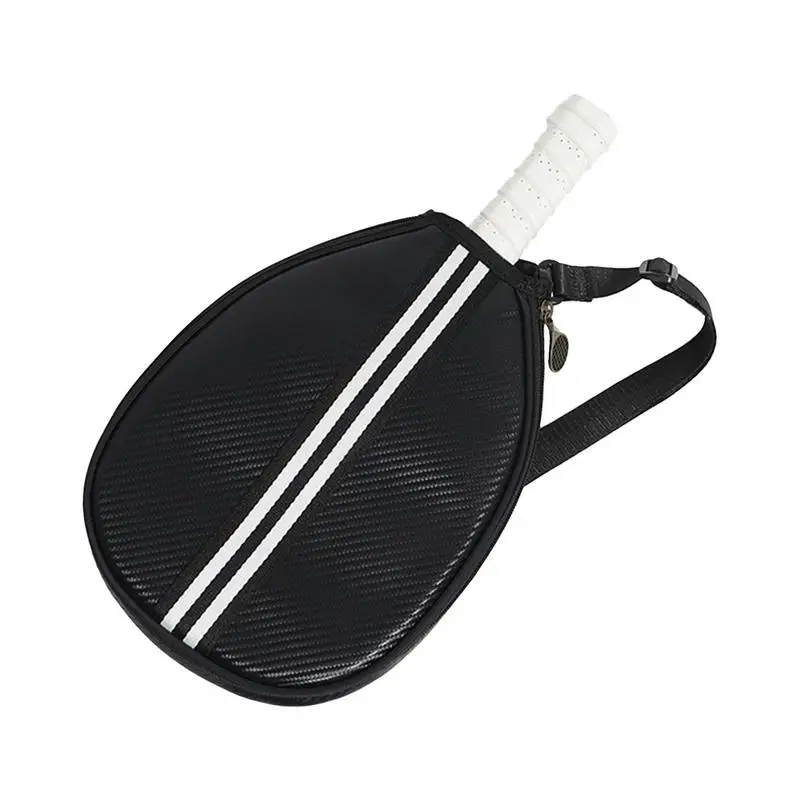 Pickleball Paddle Cover Large Racket Sleeve Paddle Covers Protective Paddle Sleeve Single Shoulder Pickleball Paddle Case For