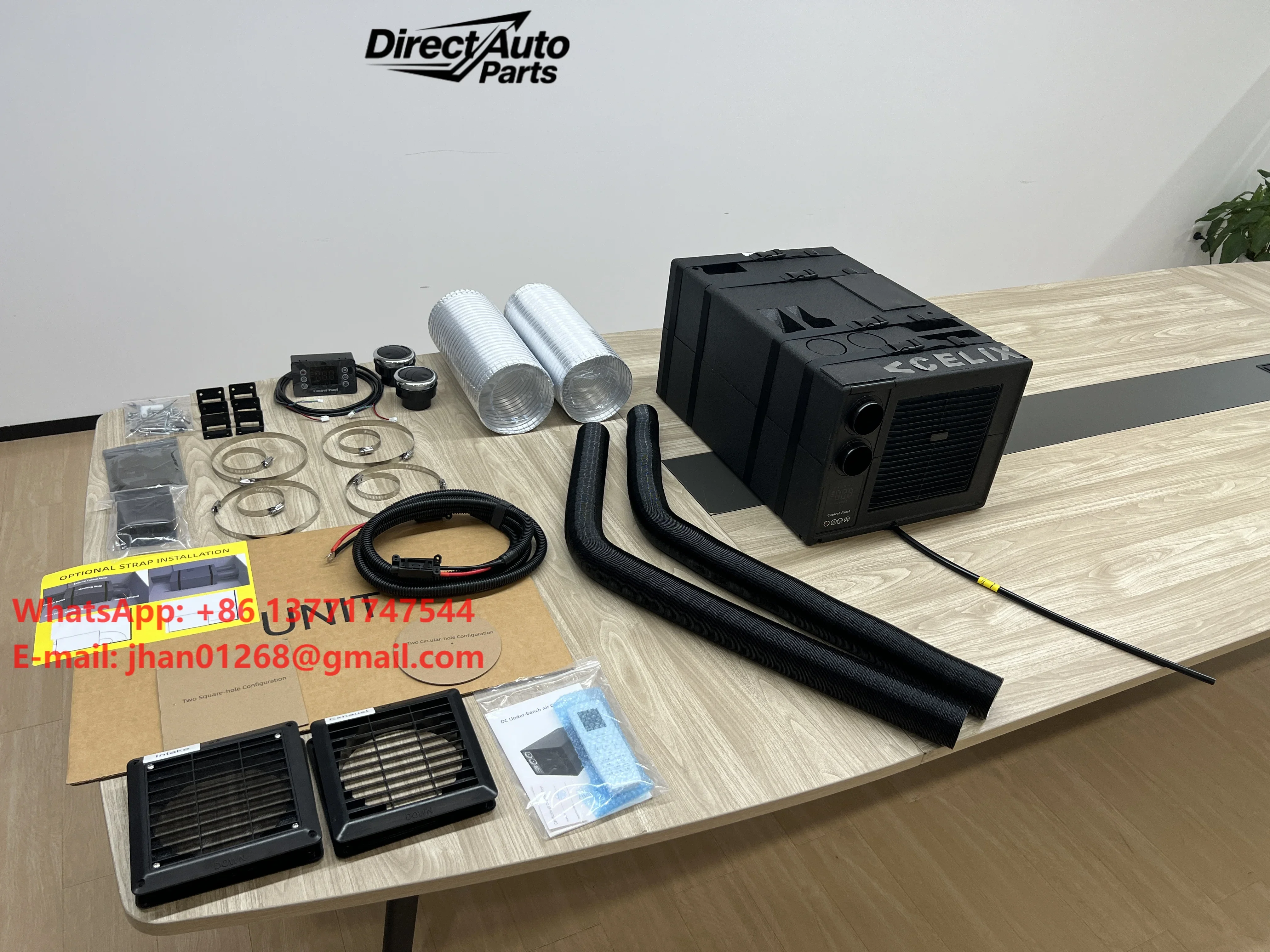 Rv 12v air Conditioner Car Marine Boat vans 24V48V Underbench air Conditioner 12volt RV air Conditioning System Mini AC