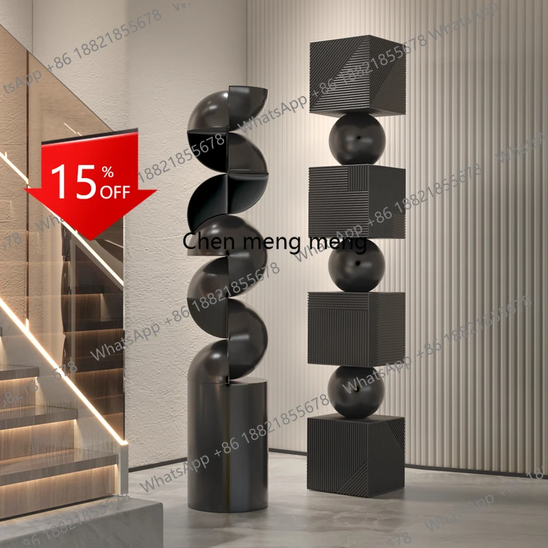 

Floor-to-ceiling ornaments Hotel sculpture Sales office Entrance space Soft decoration Abstract special-shaped