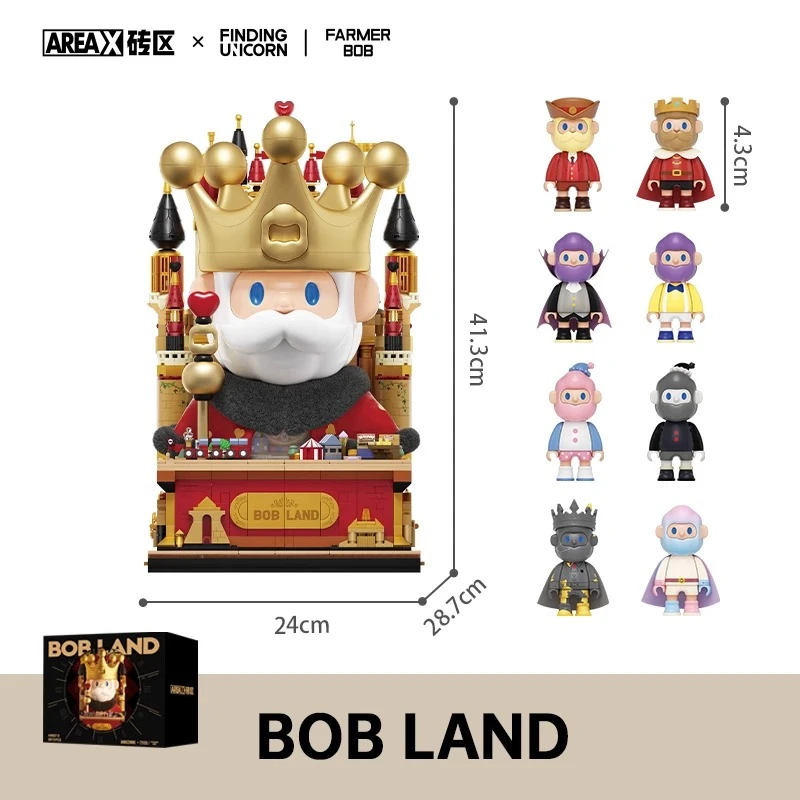 

AREAX Small Particle Building Block Assembly DIY Puzzle Toy Model King's Overall Block Gift Ornament Collect Ornaments Giftstoys