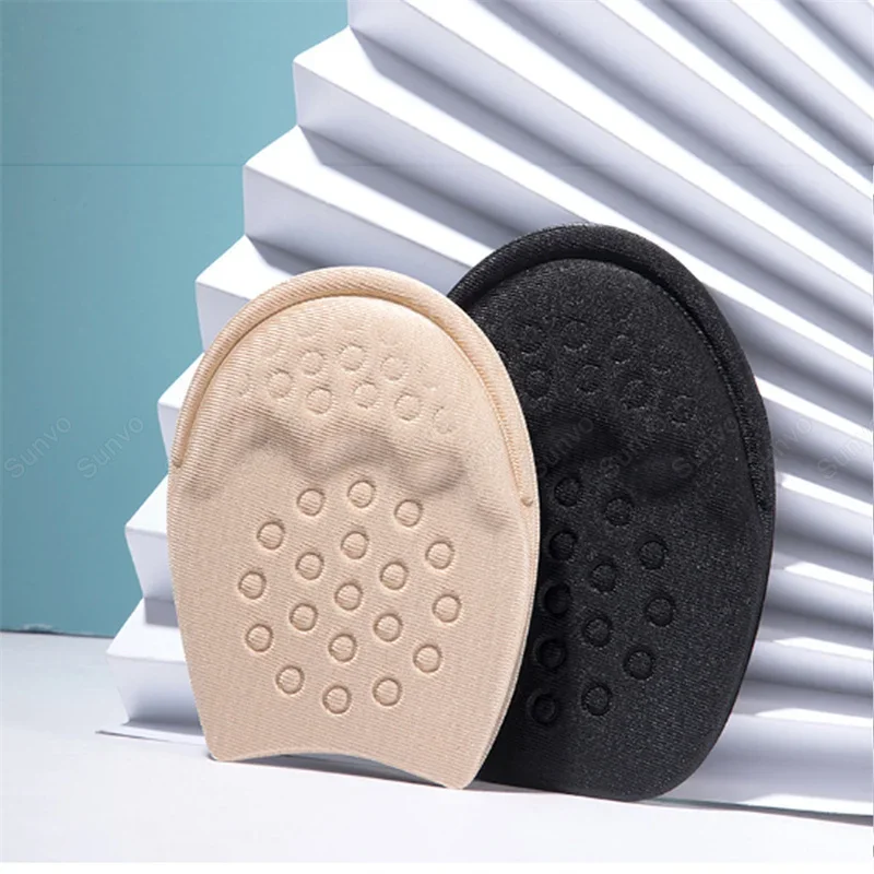 Half Insoles for Foot Inserts Adjust Size Pain Relief Cushion Women Forefoot Anti-Slip Shoe Filler Men Sports Shoes Soft Padding