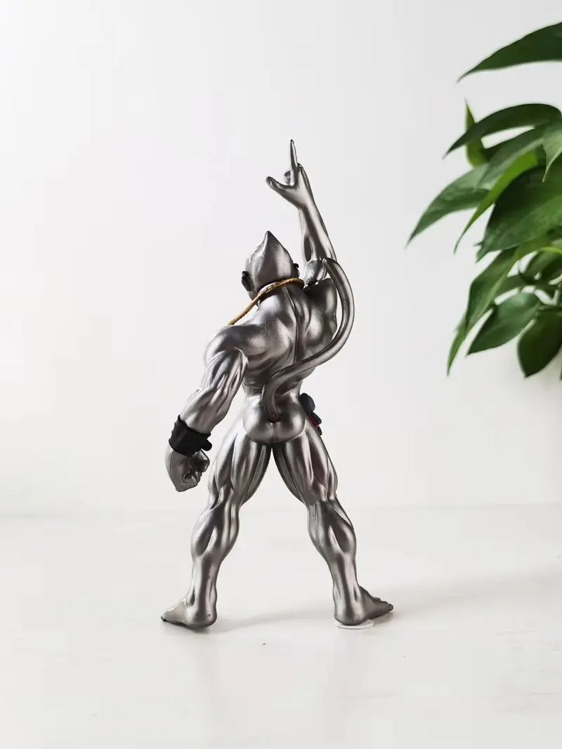 20cm Digimon Adventure GK Metal Etemon Pokemon Anime Figure Wukong Beast Statue Creative Doll Ornament Model Children's Toy Gift