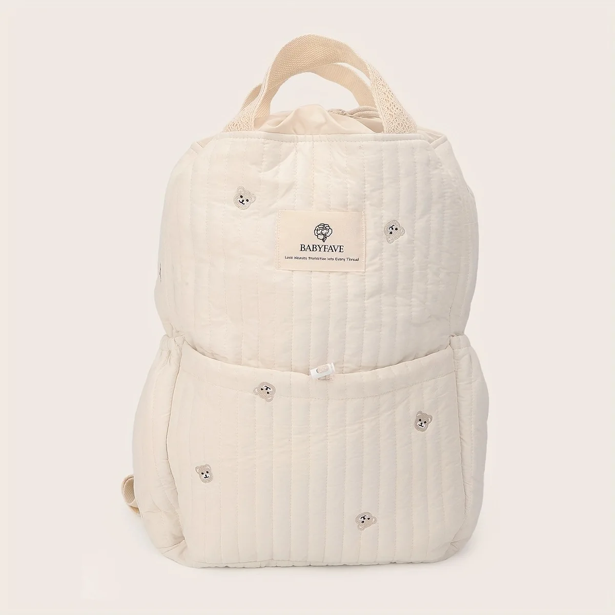 

Portable Mommy Bag Large Capacity Baby Diaper Bags Women Backpack Bear Maternity Pack Multifunctional Maternity Trailer Backpack