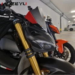 For DUCATI Streetfighter V4 V4S 2020 2021 2022-2024 Motorcycle Windshield Windscreen Air Wind Deflector Motorbike Accessories