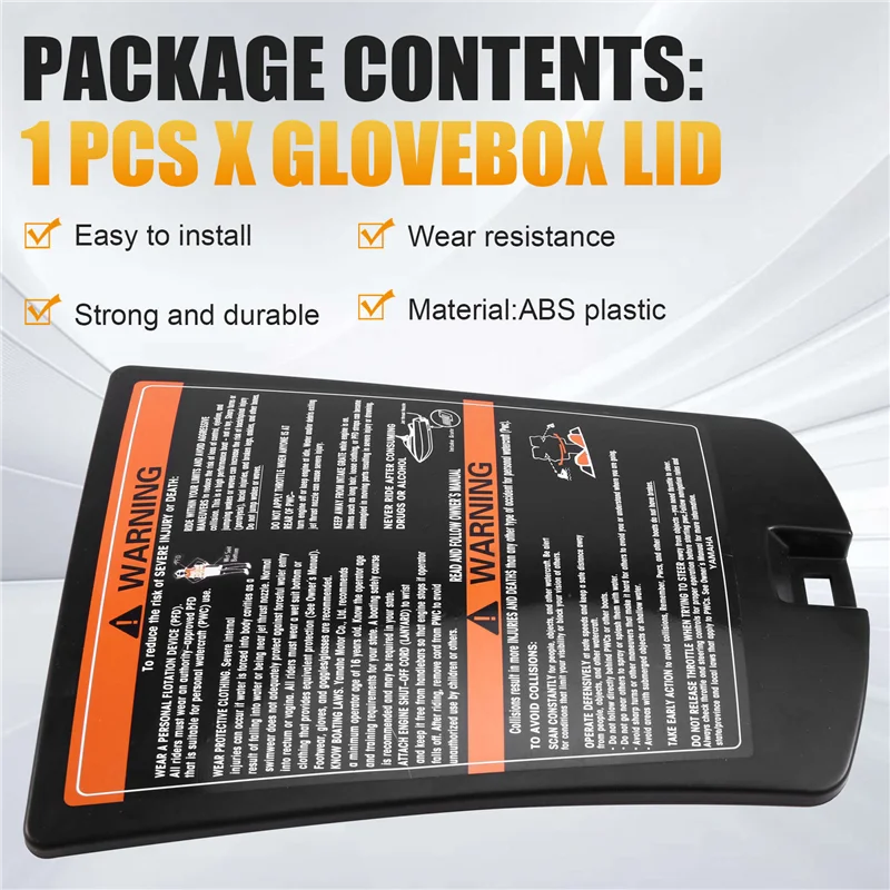 

ABXN-Glovebox Lid Storage Box Door Glove Box Cover Replaces For Yamaha Wave Runner FZR FZS VX XL GP VXR VXS
