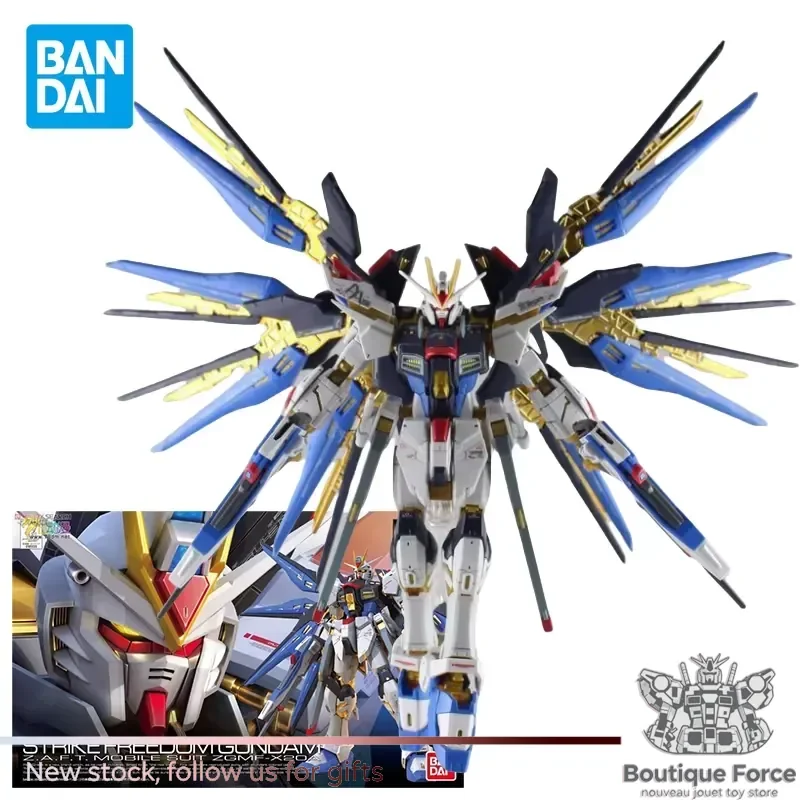 

Bandai Gundam Build Divers Re:RISE Strike Freedom Gundam Action Figure ZGMF-X20A Freedom Gundam Mobile Suit Gunpla Model Kit