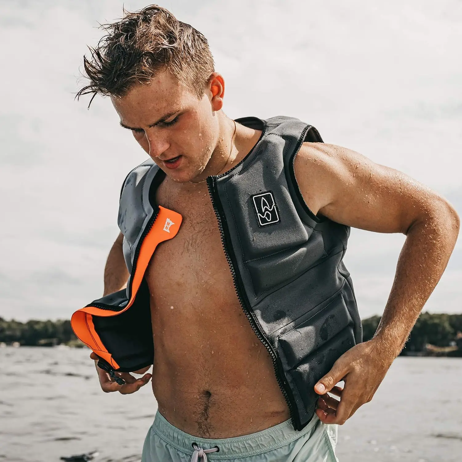 Wakesurf Comp Vest - Designed Exclusively for Wake Surfing, but Great for All Other Watersports Activities!