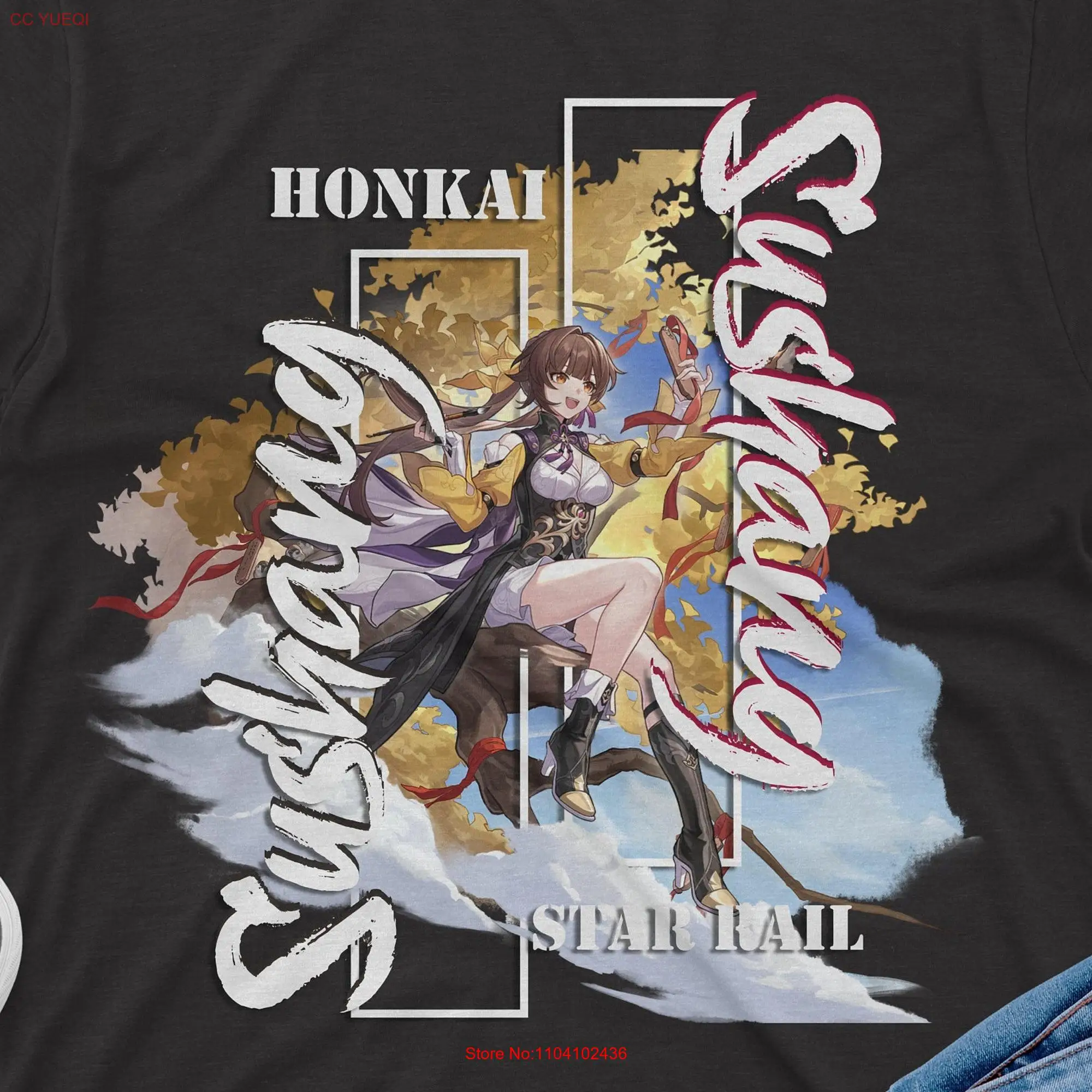 Sushang Honkai Star Rail T Shirt Premium Quality Apparel with Stunning Designs Perfect for Gamers Anime Enthusiasts